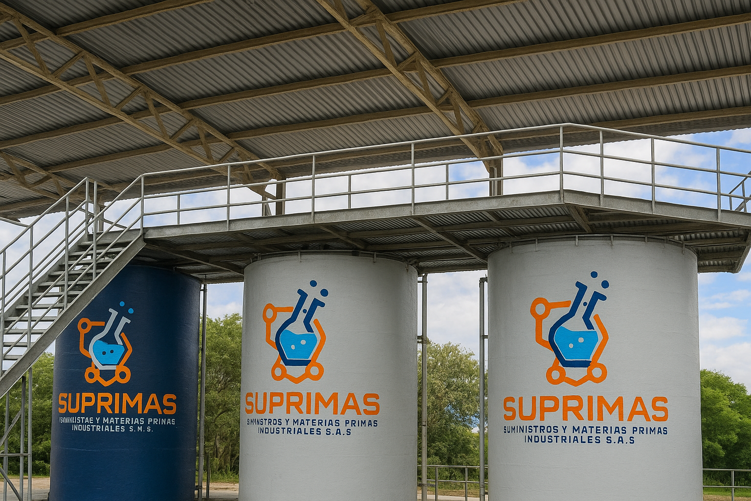 Instalacion de tanques suprimas